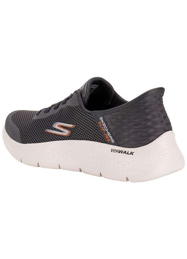 Skechers - Tênis Masculino Slip-Ins: Go Walk Flex - Hands Up Skechers - Cinza 3