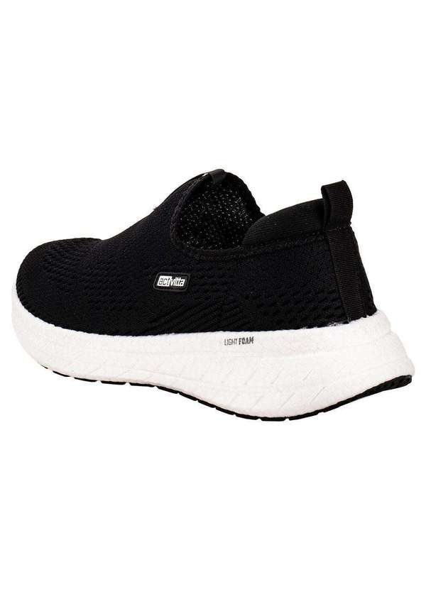 Actvitta - Tênis Masculino Slip On Actvitta 4931103 - Preto 3