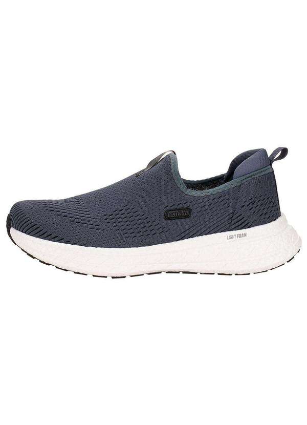 Actvitta - Tênis Masculino Slip On Actvitta 4931103 - Grafite 2