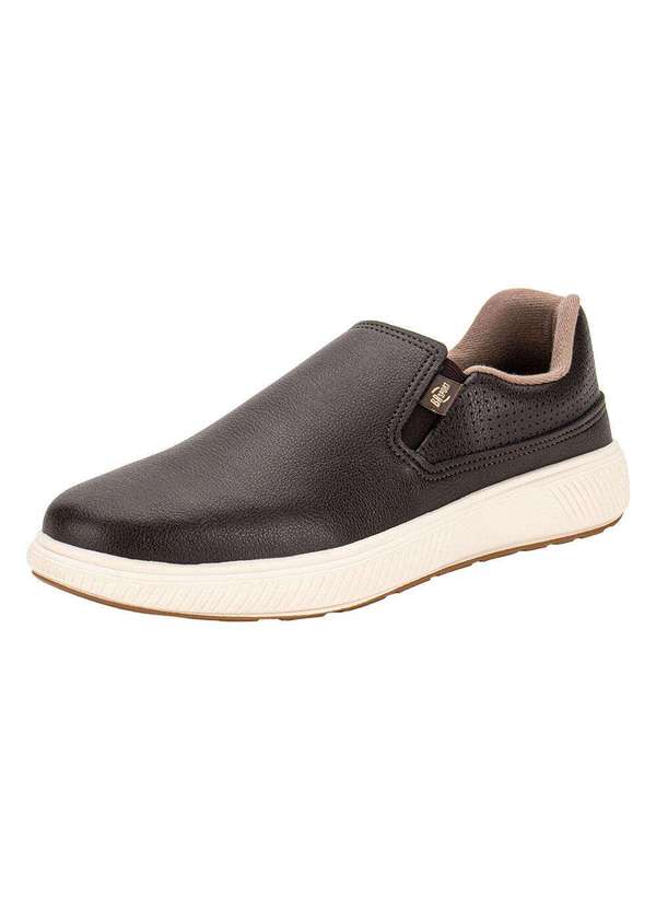 Brsport - Tênis Masculino Slip On Brsport 2276219 - Café 1