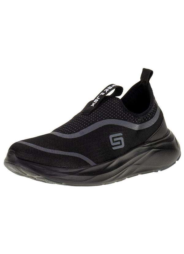 Star Flex - Tênis Masculino Slip On Star Flex - 1471 - Preto 1