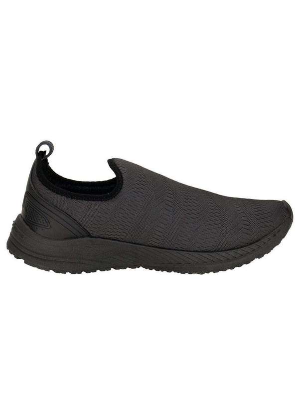 Zeuz - Tênis Masculino Slip On Zeuz 71kx - Preto/Cinza 5