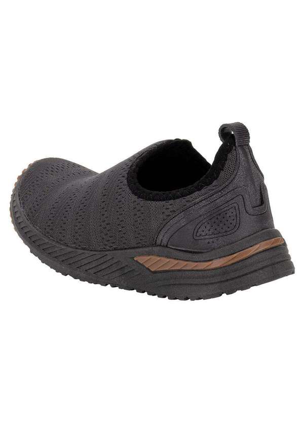 Zeuz - Tênis Masculino Slip On Zeuz 71kx - Cinza 3