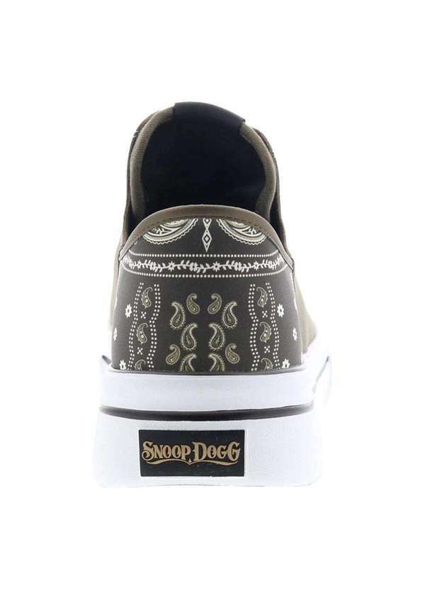 Tênis Masculino Snoop Dogg: Snopp One- Og Canvas Skechers - Oliva