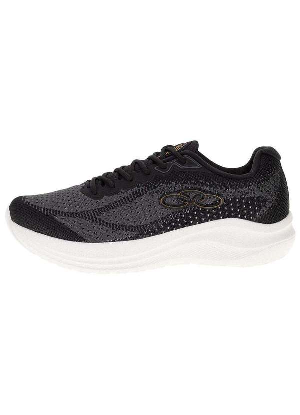 Olympikus - Tênis Masculino Soma Olympikus - 237 - Preto/Cinza 2