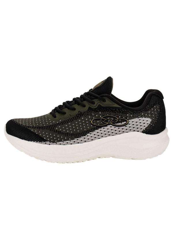 Olympikus - Tênis Masculino Soma Olympikus - 237 Preto/Verde 2