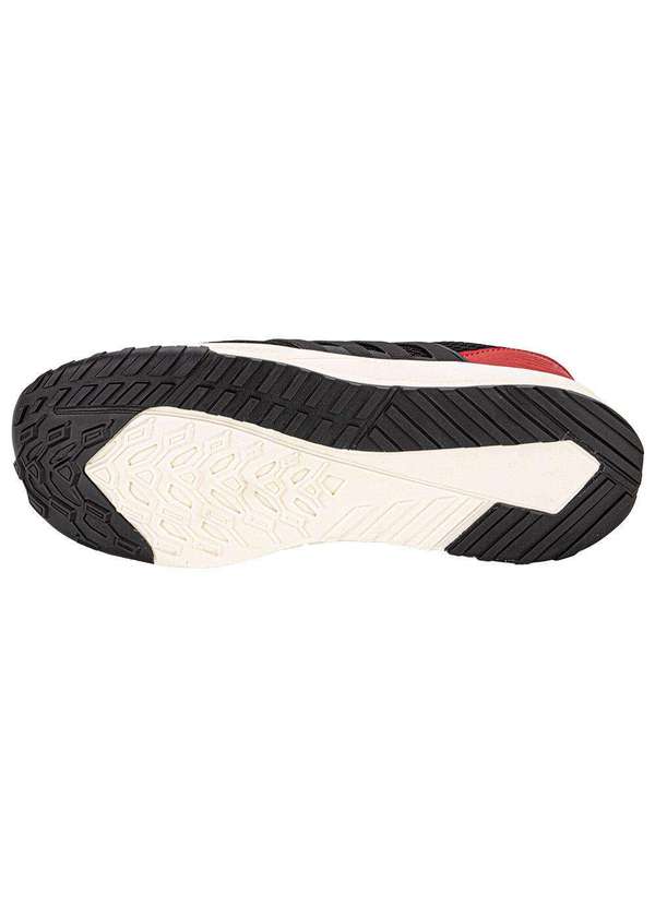 Spark - Tênis Masculino Spark Sk2503 - Preto/Vermelho 4