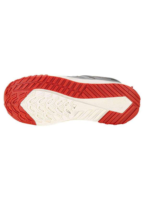 Spark - Tênis Masculino Spark Sk3057 - Cinza/Vermelho 4