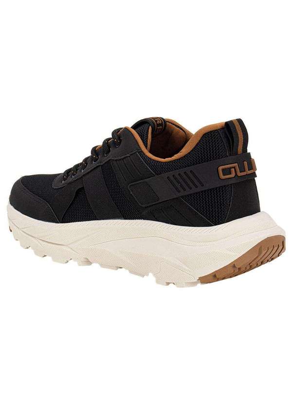 Ollie - Tênis Masculino Stones 2 Ollie 800 - Preto/Bege 3