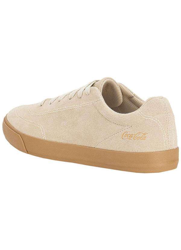 Coca Cola - Tênis Masculino Trinidad Coca-Cola Cc2562 Bege 3