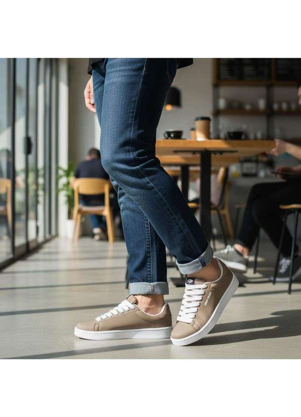 Mormaii - Tênis Masculino Urban Blake Mormaii 203389 Bege/Branco 2