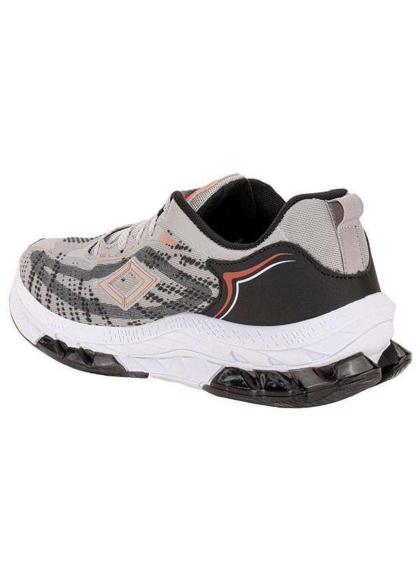 Veloce - Tênis Masculino Veloce - V4509 - Cinza/Laranja 3