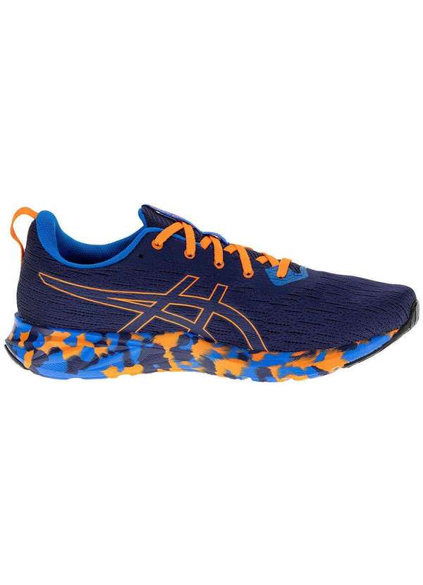 Asics - Tênis Masculino Versablast 2 Asics - 1011b559 - Azul/Laranja 5