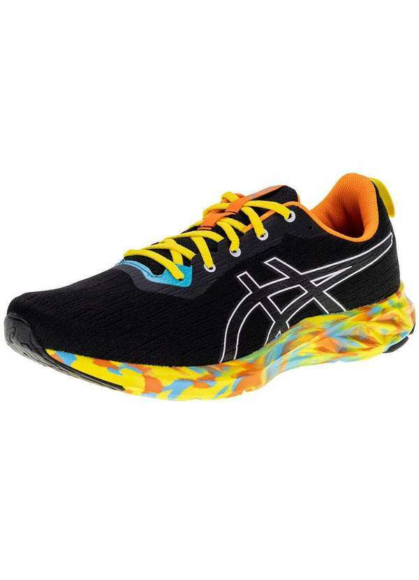 Asics - Tênis Masculino Versablast 2 Asics - 1011b559 - Preto/Amarelo