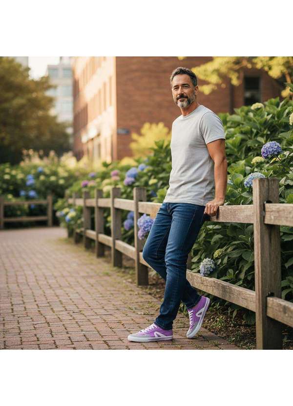 Rainha - Tênis Masculino Vl 2500 Rainha Ra0001 Lilás 2