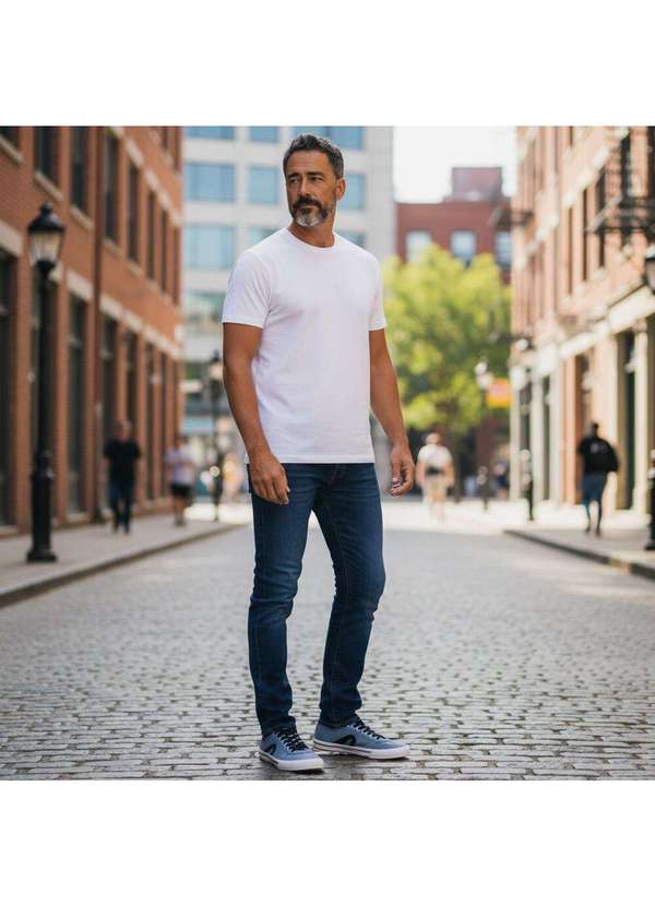 Rainha - Tênis Masculino Vl 2500 Rainha Ra0001 Azul/Preto 2