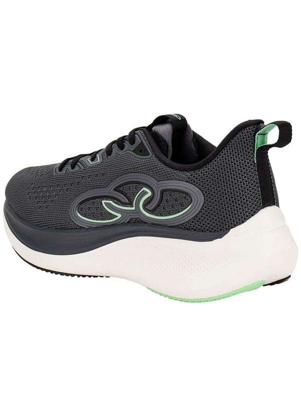 Olympikus - Tênis Masculino Voa 3 Olympikus 415015152 Cinza/Verde 2