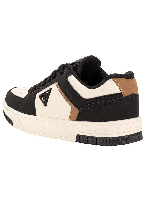 Ollie - Tênis Masculino Volt 2 Ollie 401 - Bege/Preto 3