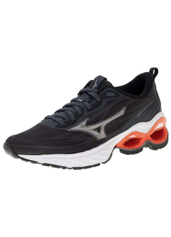 Mizuno - Tênis Masculino Wave Frontier 14 Mizuno - 101026026 - Preto/Vermelho