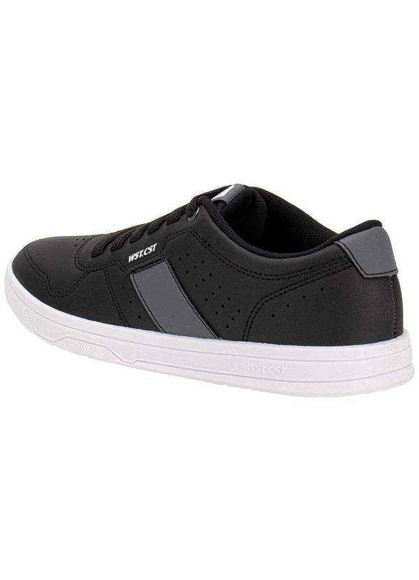 West Coast - Tênis Masculino Wc 163 Torrance West Coast 313049 Preto/Cinza 3