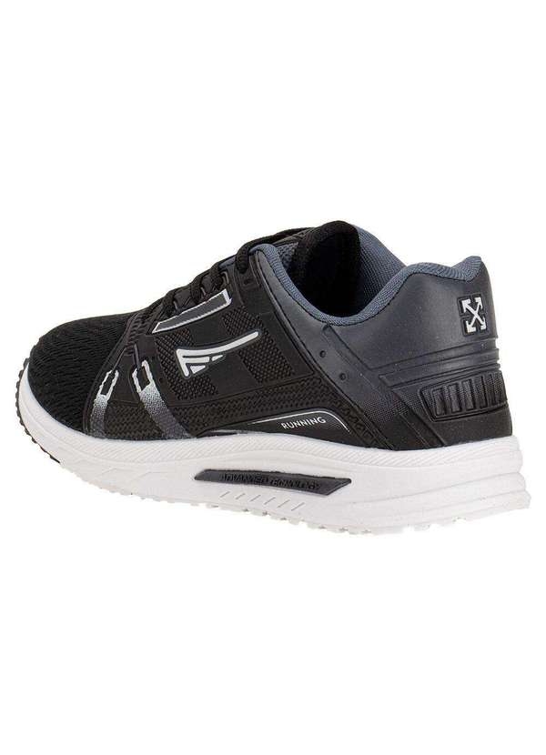 Zeuz - Tênis Masculino Zeuz 102rx Preto/Branco 3