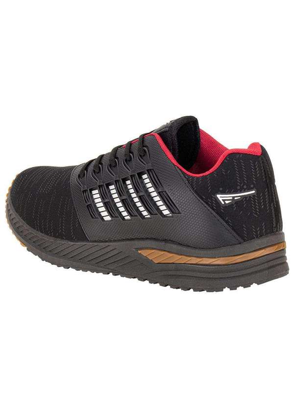 Zeuz - Tênis Masculino Zeuz 82kx - Preto/Vermelho 01 3