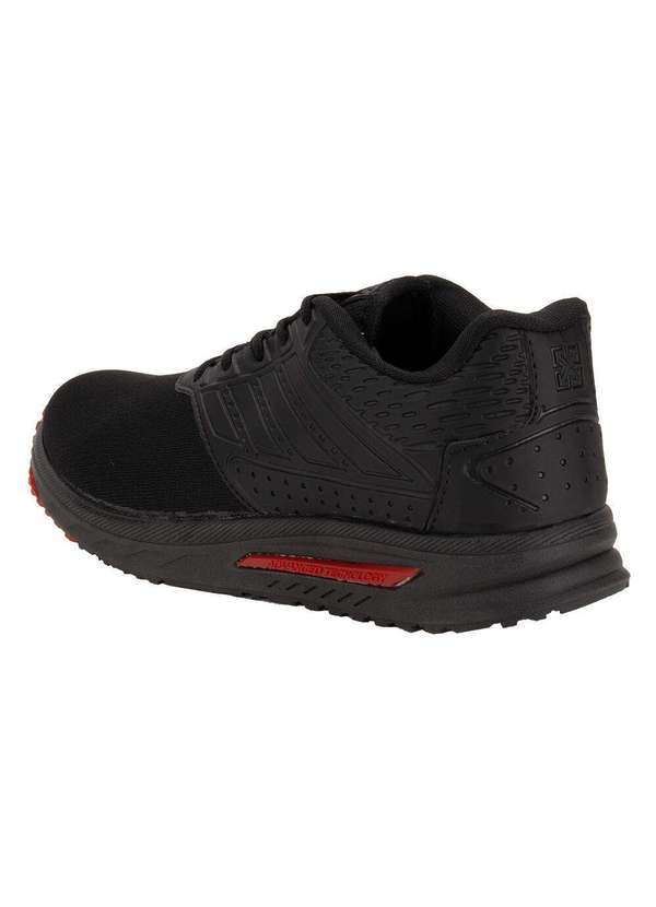 Zeuz - Tênis Masculino Zeuz 99rxa - Preto/Vermelho 3