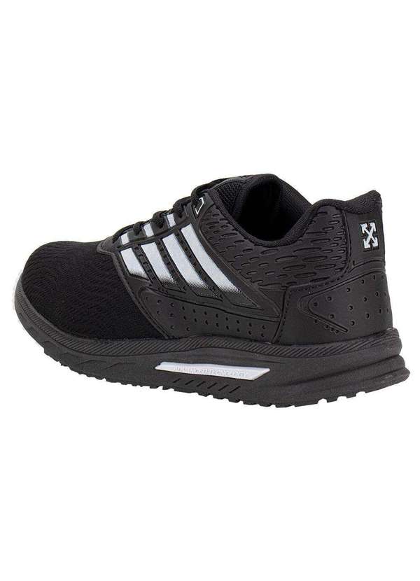 Zeuz - Tênis Masculino Zeuz 99rxa - Preto/Branco 3