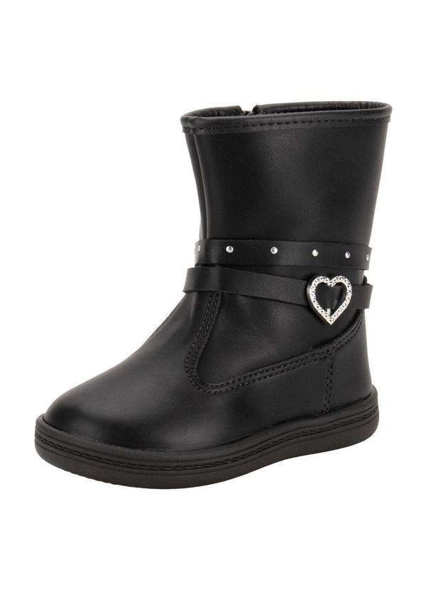Molekinha - Bota Infantil Baby Molekinha 2127219 - Preto