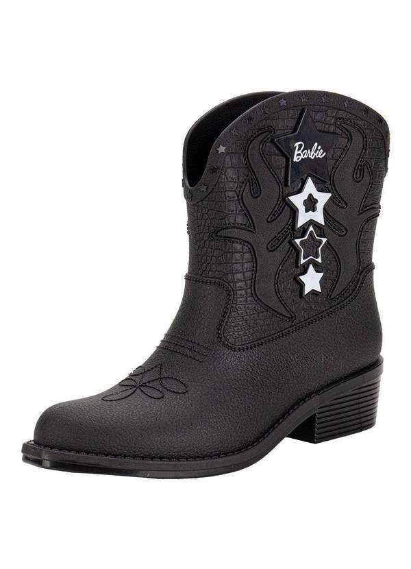Grendene Kids - Bota Infantil Barbie Western Disney Grendene Kids 23227 - Preto