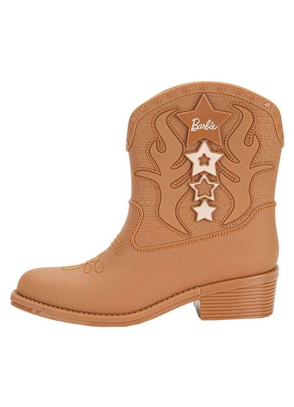 Grendene Kids - Bota Infantil Barbie Western Disney Grendene Kids 23227 - Caramelo 2
