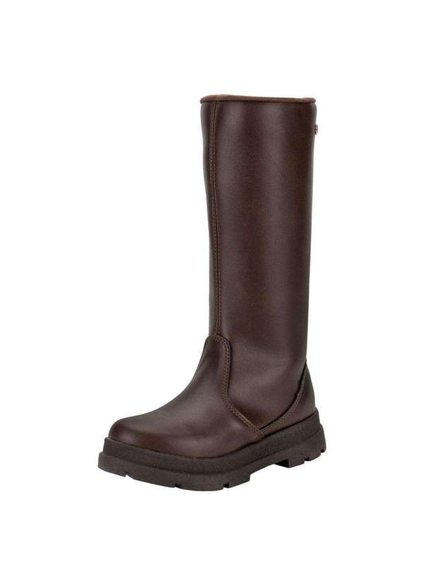 Kidy - Bota Infantil Cano Alto Style Kidy 3630026 - Café