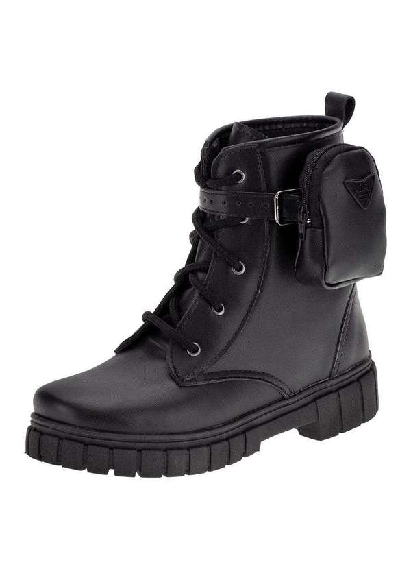 Nilqi - Bota Infantil Coturno Bag Nilqi - 1500 - Preto