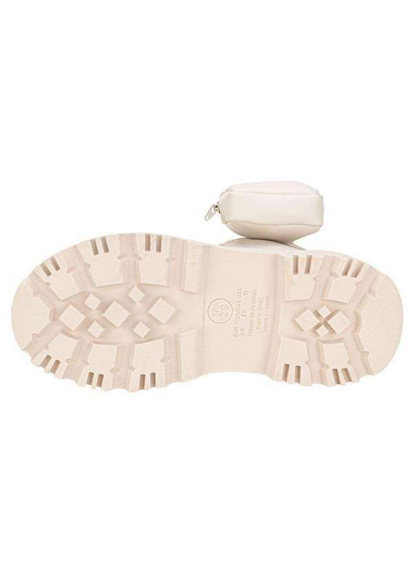 Nilqi - Bota Infantil Coturno Bag Nilqi - 1500 - Branco/Off 4