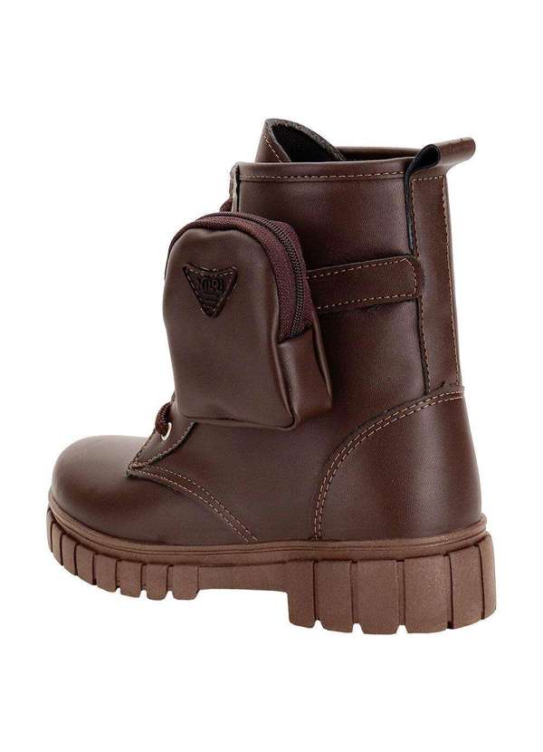 Nilqi - Bota Infantil Coturno Bag Nilqi - 1500 - Café 3
