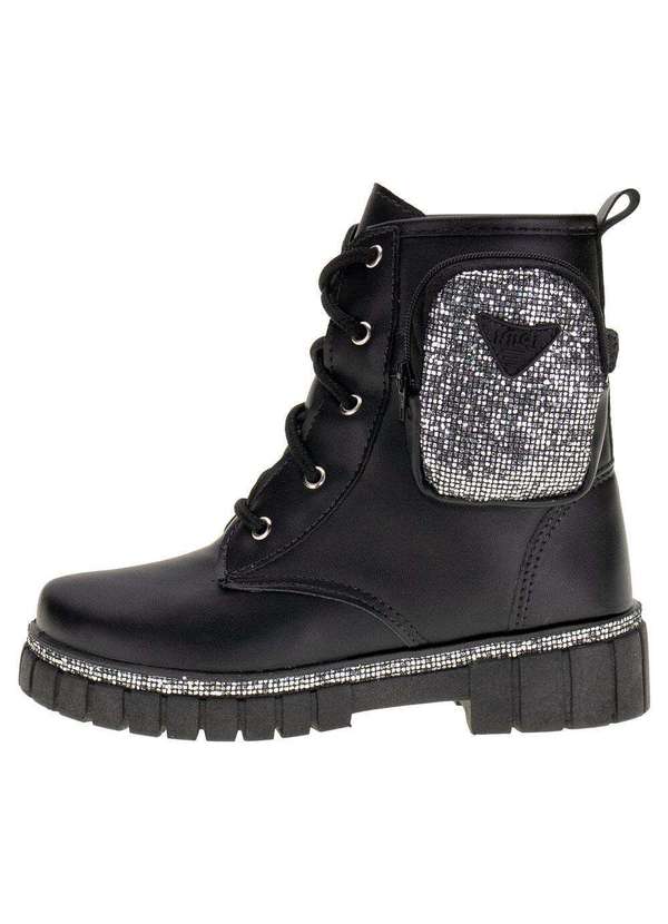 Nilqi - Bota Infantil Coturno Bag Nilqi 15106 - Preto 2