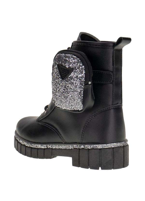 Nilqi - Bota Infantil Coturno Bag Nilqi 15106 - Preto 3