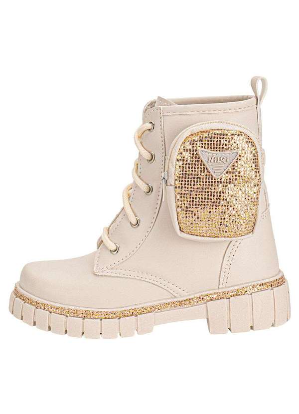 Nilqi - Bota Infantil Coturno Bag Nilqi 15106 - Natural 2