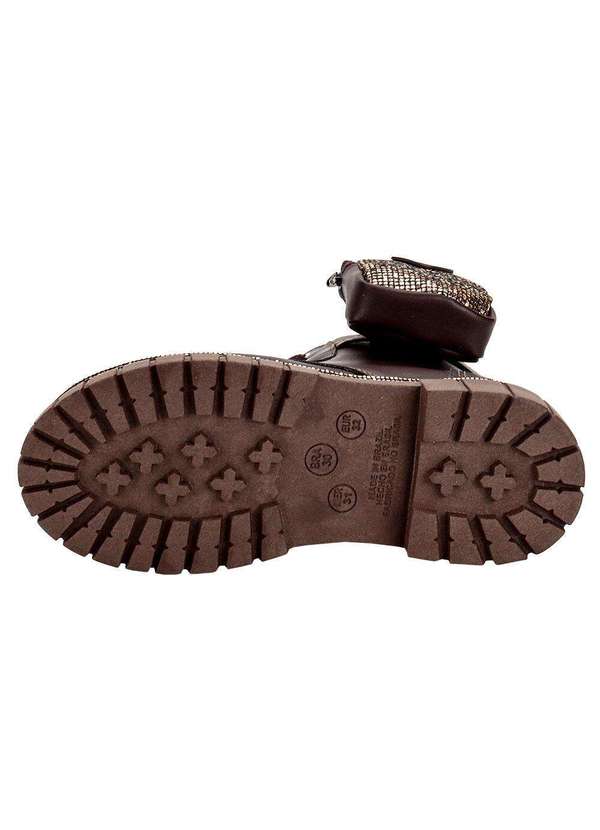 Nilqi - Bota Infantil Coturno Bag Nilqi 15106 - Café 4