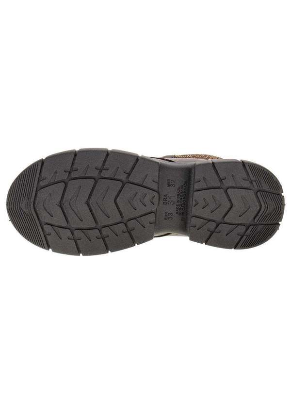 Doce Menina - Bota Infantil Coturno Doce Menina 1604 - Café 4