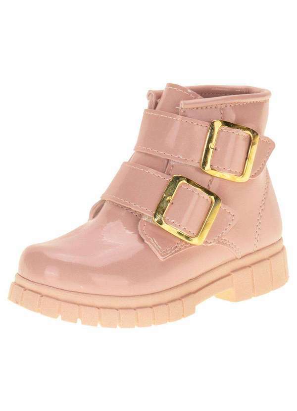 Fuffy - Bota Infantil Coturno Fuffy 13525 - Rosa