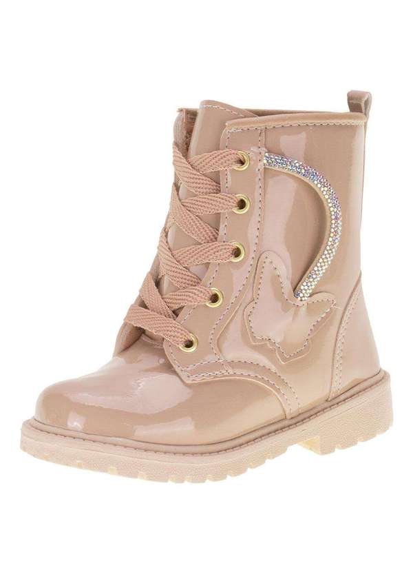 Gracinha - Bota Infantil Coturno Gracinha 0082 - Rosa