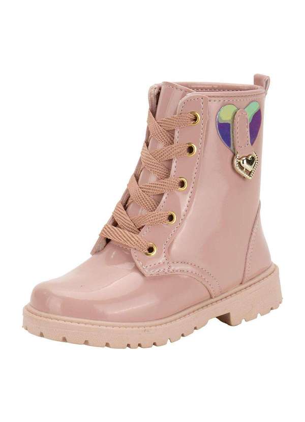 Gracinha - Bota Infantil Coturno Gracinha 812 - Rosa
