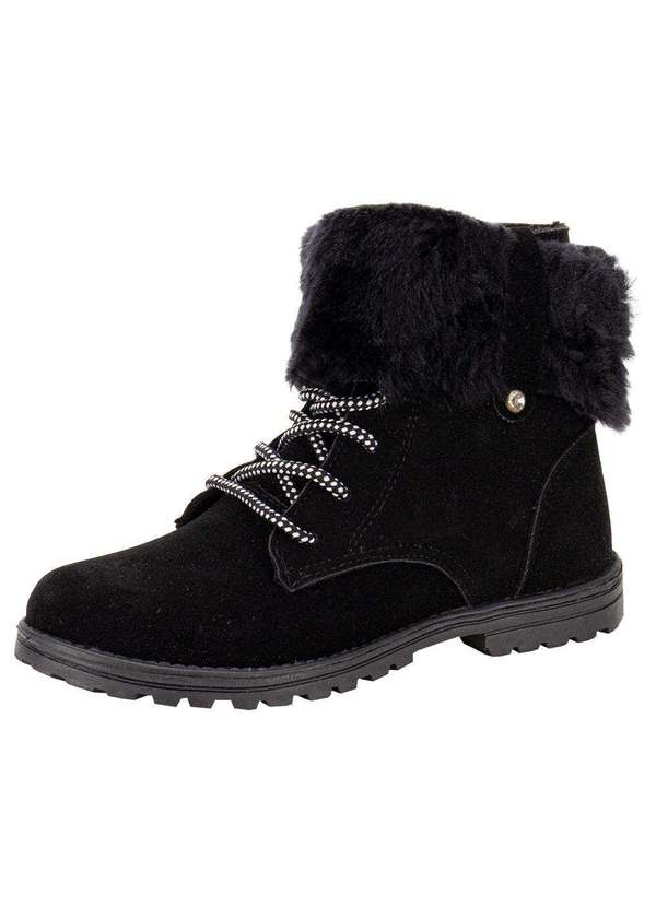 Kidy - Bota Infantil Coturno Kidy 0280090 - Preto 1