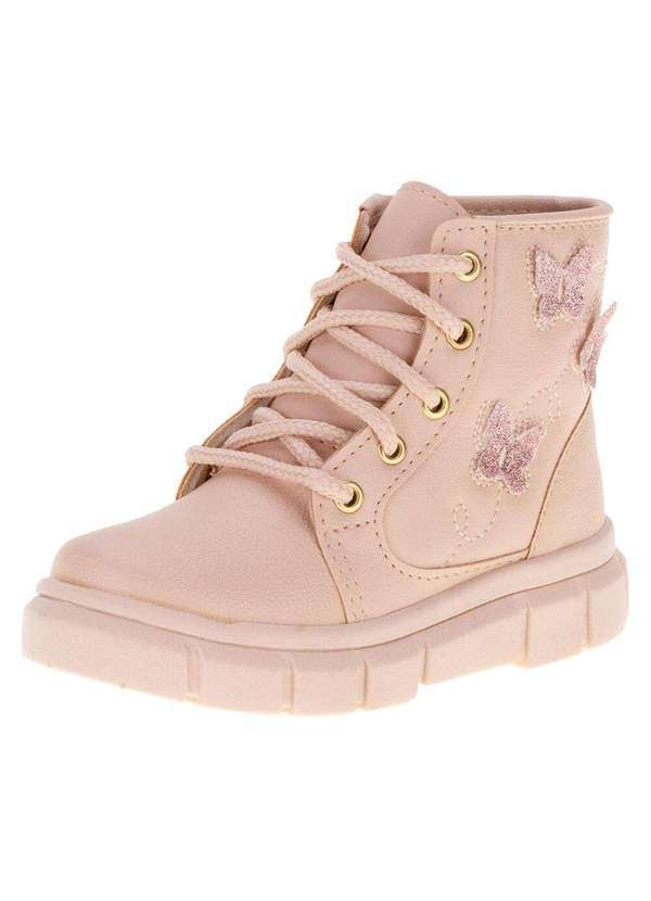 Lily Kids - Bota Infantil Coturno Lily Kids 16028 - Rosa