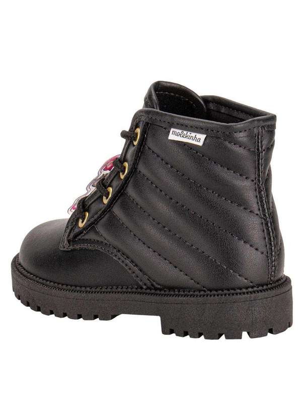 Molekinha - Bota Infantil Coturno Molekinha 2126522 - Preto 3