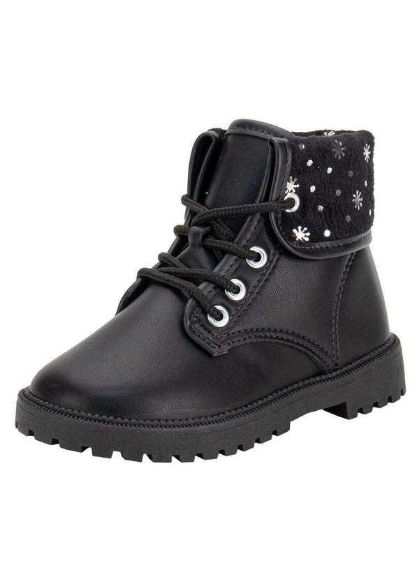 Molekinha - Bota Infantil Coturno Molekinha 2126524 - Preto