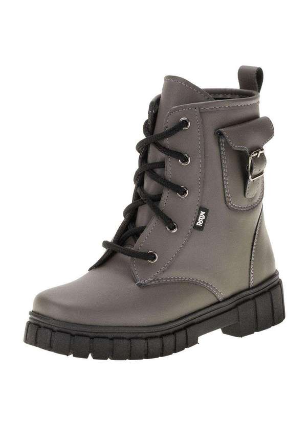 Nilqi - Bota Infantil Coturno Nilqi - 1500 - Cinza