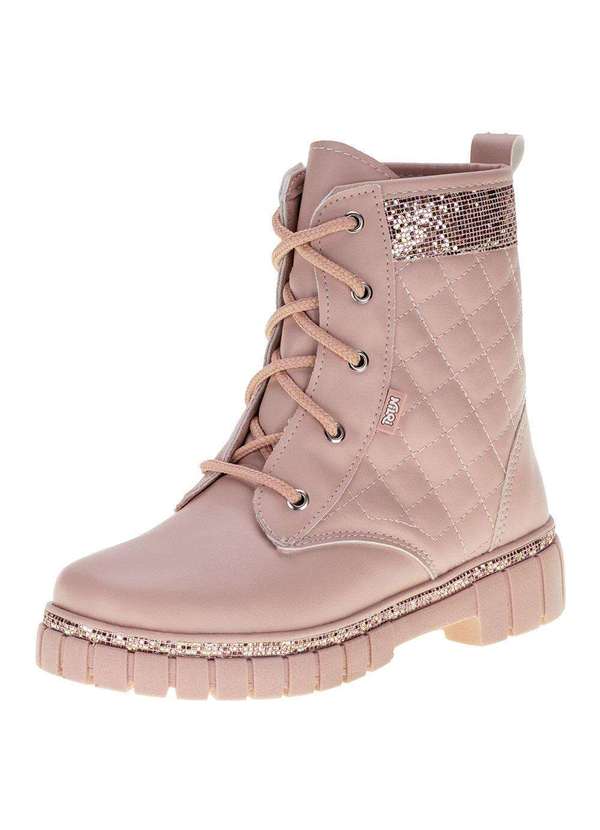 Nilqi - Bota Infantil Coturno Nilqi 1510 - Rosa