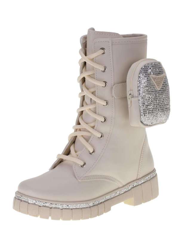 Nilqi - Bota Infantil Coturno Nilqi - 1560 - Marfim